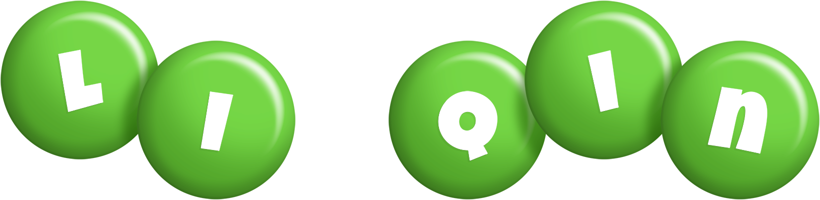 Li Qin candy-green logo